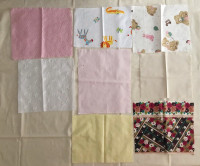 8 pcs 7.9" x 11" Cotton Cloth Craft Sewing Patchwork