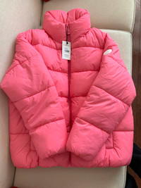 Noize  Pink Winter Puffer Jacket