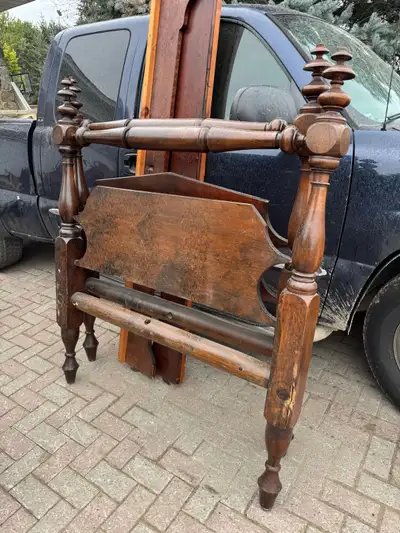 antique rope frame bed, View more