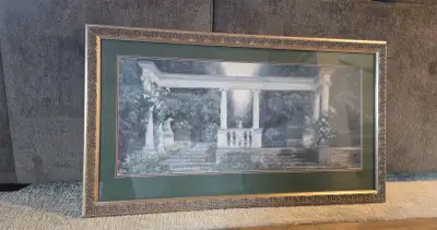 Framed art work, View more