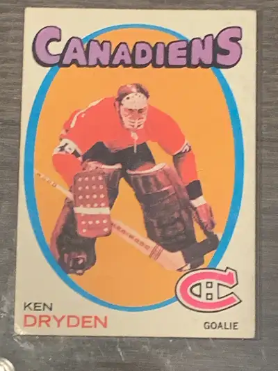 1971-72 O-PEE-CHEE OPC #45 Ken Dryden Rookie RC Hockey Card, View more