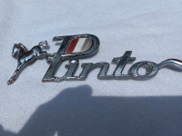Beautiful Pinto car emblem
