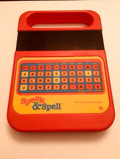 Vintage Speak and Spell No Power AS-IS FOR PARTS or Repair, View more
