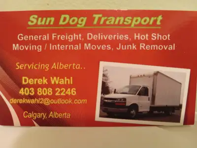 Sun Dog Transport $100 off any move by April 30, View more