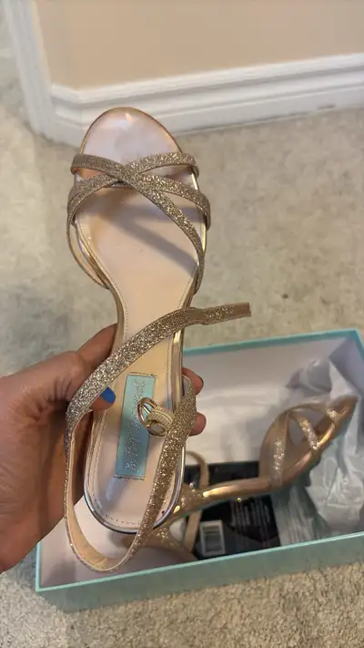 Formal Heels - Blush Gold - Size 8.5, View more