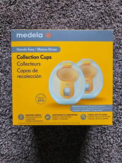 Hands free collection cups, View more