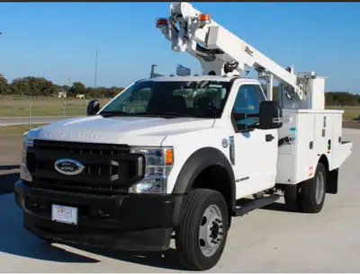2020 Ford F450 Altec AT200A Bucket Truck 2020 Ford F450 4x2 Powerstroke Diesel Automatic 16,450 Mile...