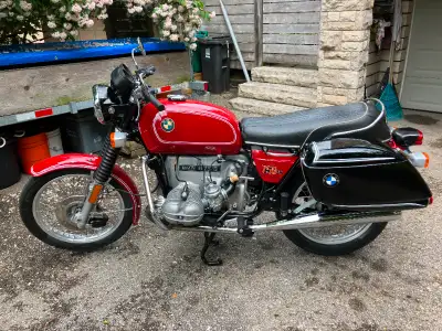 Very Clean and Original 1974 BMW R75/6 for sale. This bike was imported from the USA 2022/04/04. Spe...