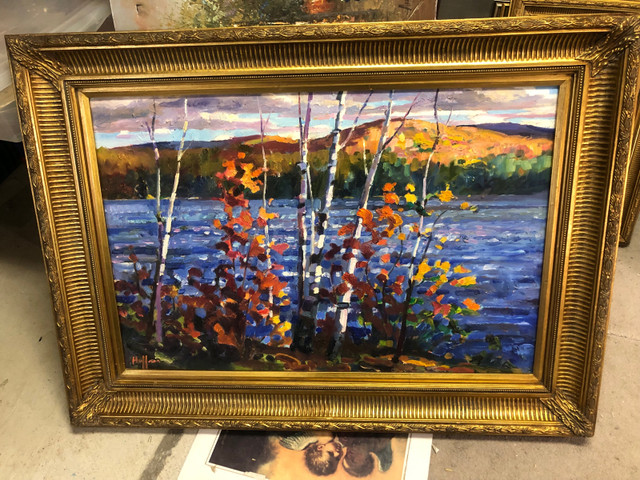 Robert Huffman Group of Seven Style Paintings + Private Art Sale in Arts & Collectibles in Markham / York Region - Image 3