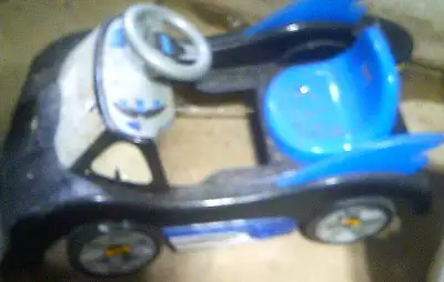 Batmobile Peddle car from the late 1990's, View more