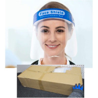 CASE OF 100 SAFETY FACE SHIELDS Brand New