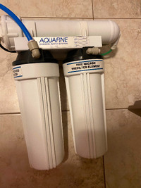 Aqufine water filtration system