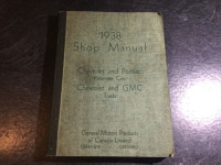 1938 Chevrolet GMC Maple Leaf Trucks Shop Manual Pontiac Special
