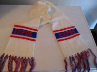 VINTAGE EXPOS BASEBALL TEAM SCARF-MIDWAY IND-1980/90S