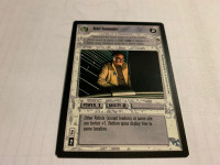 1996 Star Wars CCG BB A New Hope Limited RABEL COMMANDER GMAING