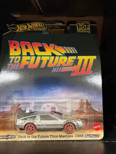 Capture a piece of cinematic history with this brand new, mint-in-package Hot Wheels Premium Back to...