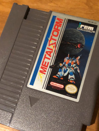 NES Video Games Lot - Metal Storm, Mario 3