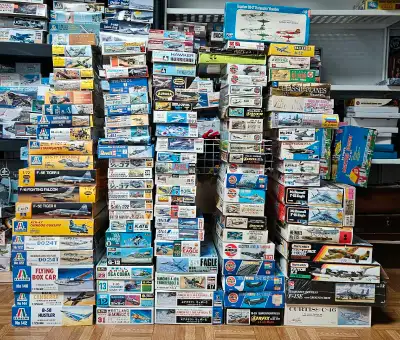 1:72 Scale Vintage Airplane / Jet / Aircraft model kits 9/4/25, View more