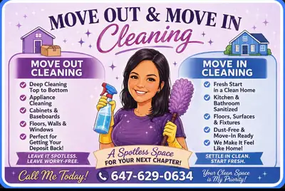Move in move out cleaning, View more