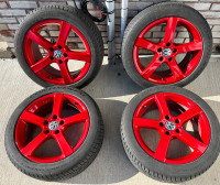VW 17” Goal rims with Continental tires 