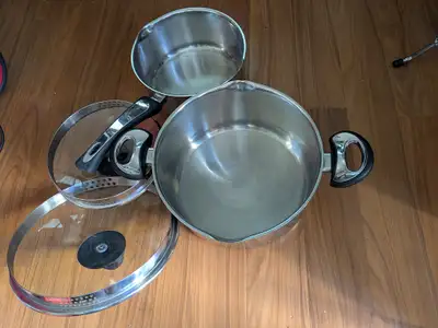 Stainless Steel BETTY CROCKER Stovetop Cooking Pots, View more