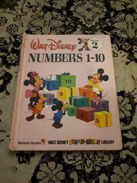 Walt Disney numbers 1 to 10 for sale