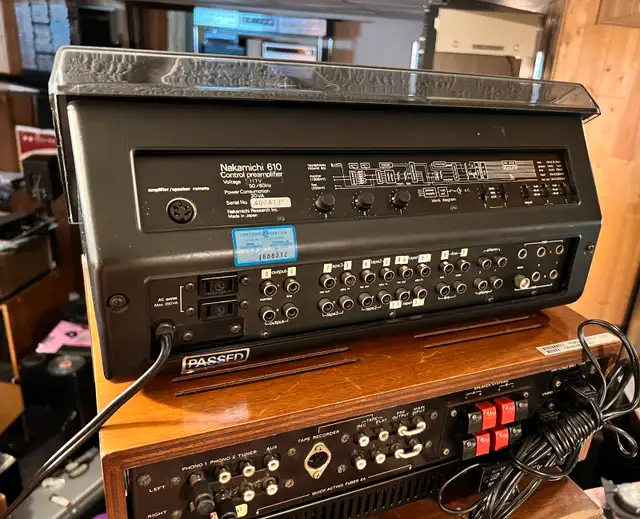 NAKAMICHI 610 Stereo Pre amplifier pre amp63234962094465123