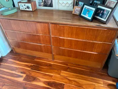 Mid Century Modern drawers, panelled, danish made, View more