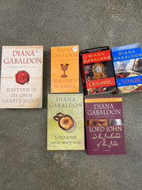 Diana Gabaldon $15 for 6 books
