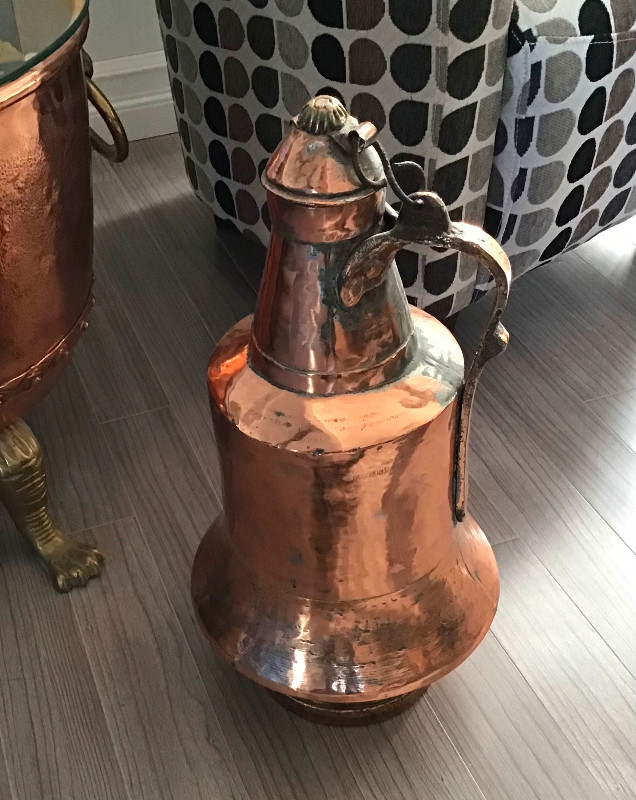 Copper Vintage Decor Kettle REDUCED MORE in Home Décor & Accents in Trenton