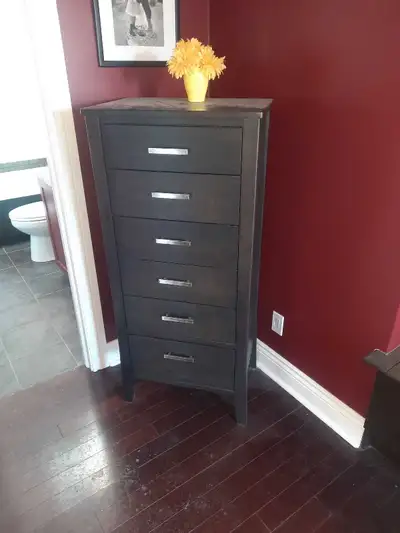 Wood Chest of Drawers, View more