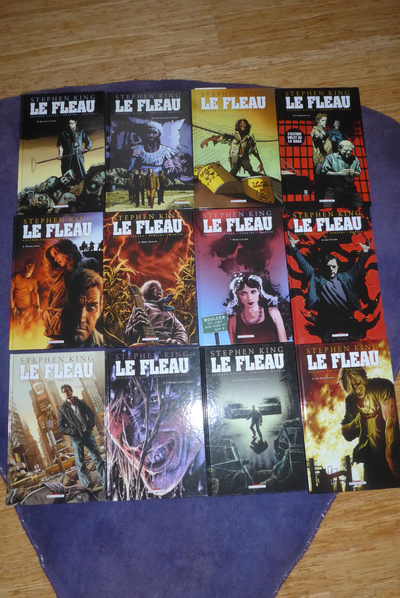 Le Fléau de Stephen King - 12 BD comme neuves, View more