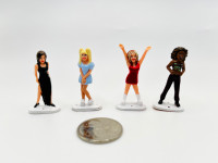 Spice Girls on Tour Mini 1” Dolls 
Posh, Baby, Ginger and Scary 