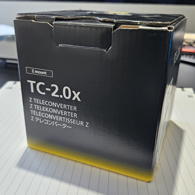 Nikon Z Teleconverter TC 2.0 X in Cameras & Camcorders in St. Catharines