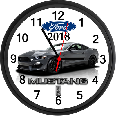 Brand new boxed wall clock approximately 10 inches in diameter featuring Custom designed artwork. Cl...