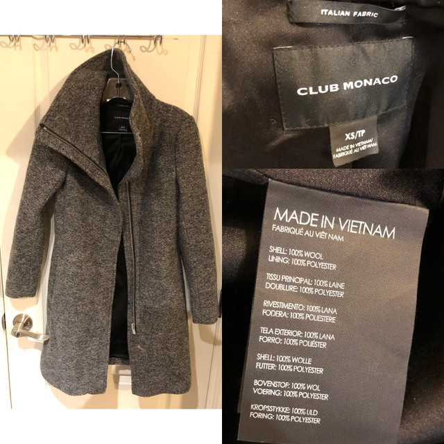 Designer Club Monaco Winter Wool Coats Bundle Sale Available in Women's - Tops & Outerwear in City of Toronto - Image 4