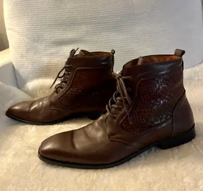 Helm Handmade Leather Boots, View more
