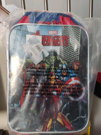New Avengers kids travel bag