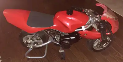 ( Mini Sport Bike ) Red 50cc / 170 lbs Max Capacity up to 80 kmh, View more
