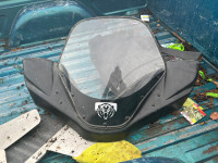 Yamaha grizzly windsheild