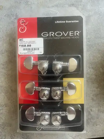 Grover 18:1 Locking Rotamatic Machine Heads, View more