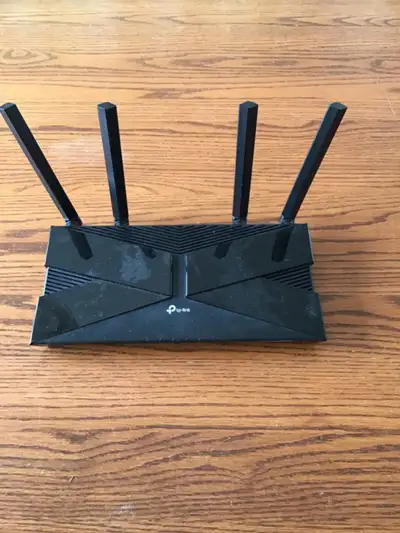 FEATURES Fast AX1500 Wi-Fi Speed - Up to 1.5Gbps: 1201Mbps (5GHz), 300Mbps (2.4GHz).  Dual-Band Feat...