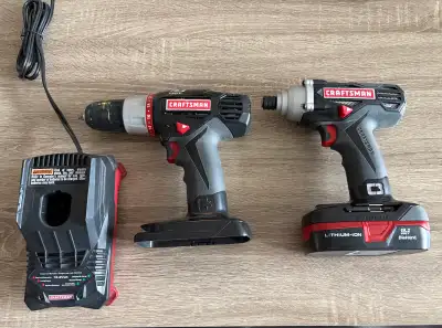 Craftsman Impact Driver & Drill Set, View more
