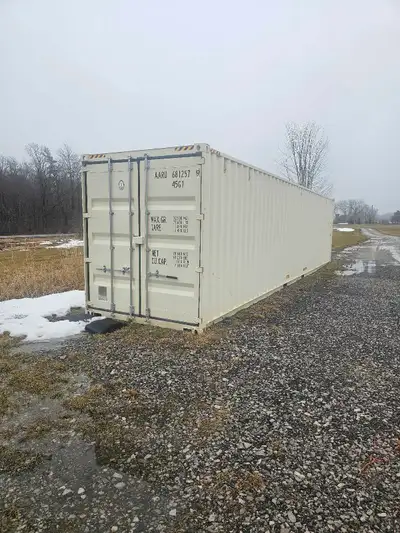 Container is in excellent condition. No leaks whatsoever. Has 28ft of shelving down one side. Can ha...