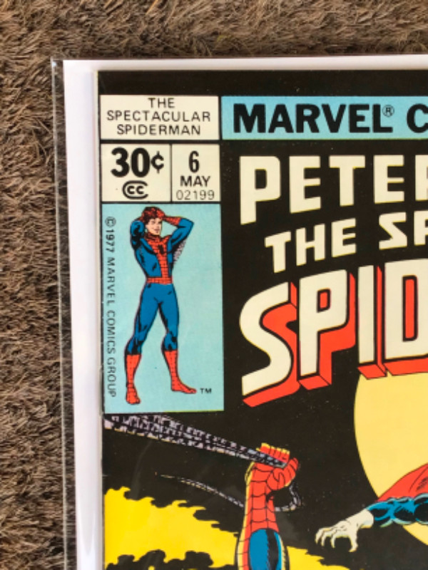 The Spectacular Spider-Man #6 (1977) Vintage Comic Book. in Comics & Graphic Novels in City of Toronto - Image 3