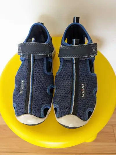 Geox Kids Blue Sandles Size 1, EU 32 , View more