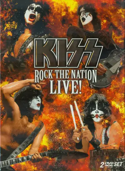 KISS ALIVE - 2 DVD Set - Rock The Nation 2005 - Like New, View more