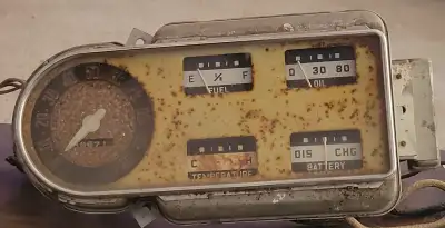 48 mercury dash cluster (unknown condition)