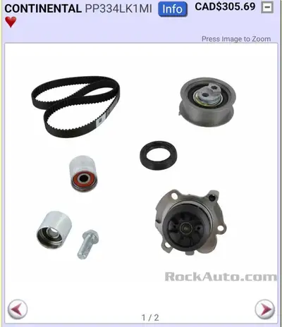 This is for the BPY GTI engine 2005-2008 May fit other models check for fit 200.00 obo