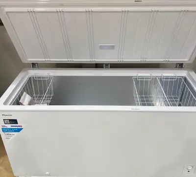 Huge chest Freezer, 18 cu Hisence Convertible model,, View more